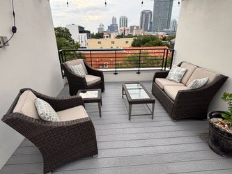 Patio furniture set