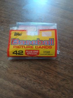 Sealed Pack 1988 Topps Baseball Picture Cards 42 Trading Card Plus 1 Special