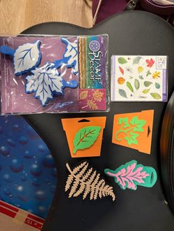 28p Leaf Stamp Craft Set
