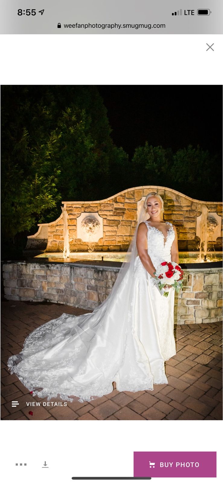 Pronovias Off White Wedding Gown