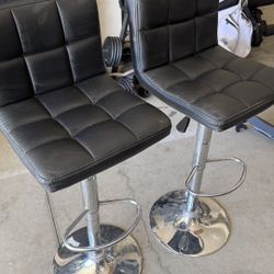 Bar Height Swivel Adjustable Chairs
