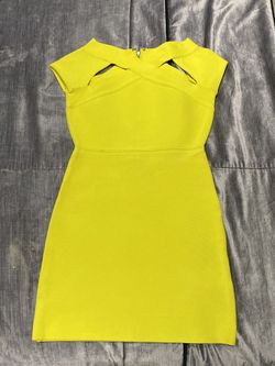 Yellow dress