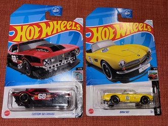 Hot wheels custom 68 Camaro & bmw 507