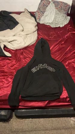 Black spider hoodie