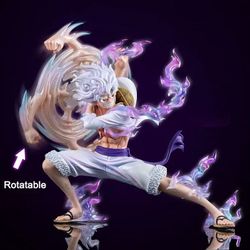 One Piece Punching Nika Luffy GK Statue