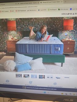 Brand New 1 Month Old Sterns And Fosters King Size Mattress