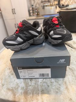 New Balance 9060 Toddler Sneakers Black Grey