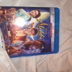 Aladdin Starring Will Smith As Genie  its a  in good condition 