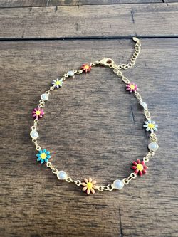 Gold Filled Ankle Bracelet 10”