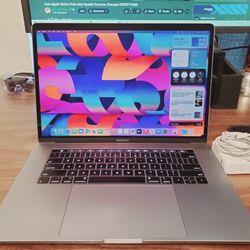 15" 2019 MacBook Pro Laptop, Core i7, Touchbar, Radeon Pro X, Newest MacOS