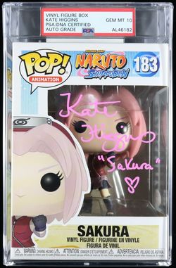 Funko POP: Naruto (SAKURA): SIGNER KATE HIGGINS