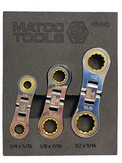 Matco 6pc SAE Ratchet Set