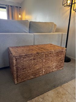 Wicker Rattan Chest