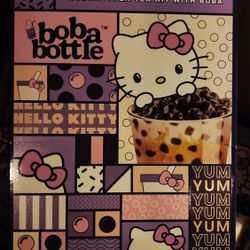 Hello Kitty Taro Latte Bubble Milk Tea Kit