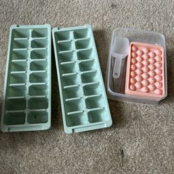Ice Cold Packs and Ice Cube Trays