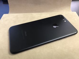 Iphone 7 Plus 128gb Tmobile/Metropcs - Matte Black - Like New - Paid Off - Apple Warranty