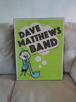 Dave Matthews Band Poster