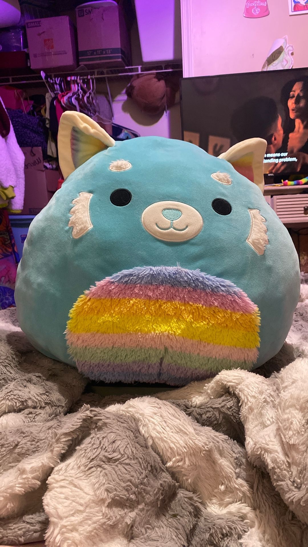 Blue Raccoon Squishmellow