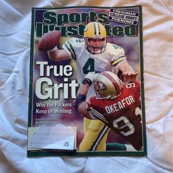 Green Bay Packers Brett Favre Sports Illustrated Magazine