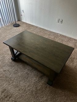 Solid Wood Coffee Table