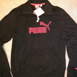 PUMA Tracktop Coat *BRAND NEW. Womens M medium. NWT. Women's Coat. Terry Jacket