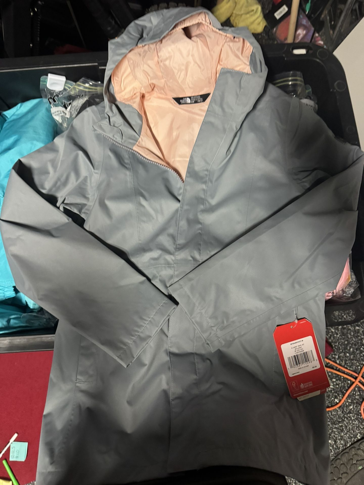 North face Rain Jacket Size 10-12 