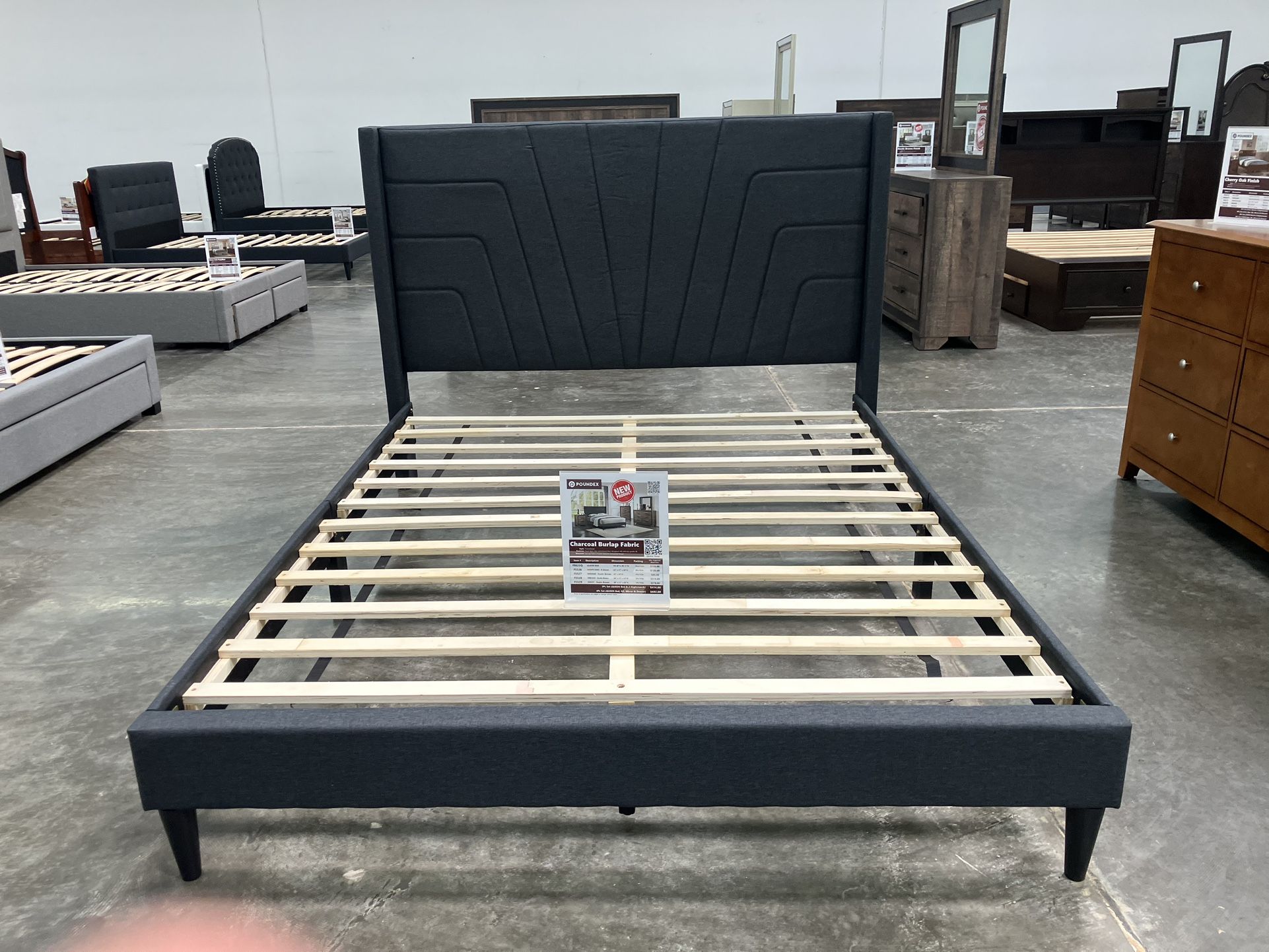 Queen Size Bed Frame With Mattress