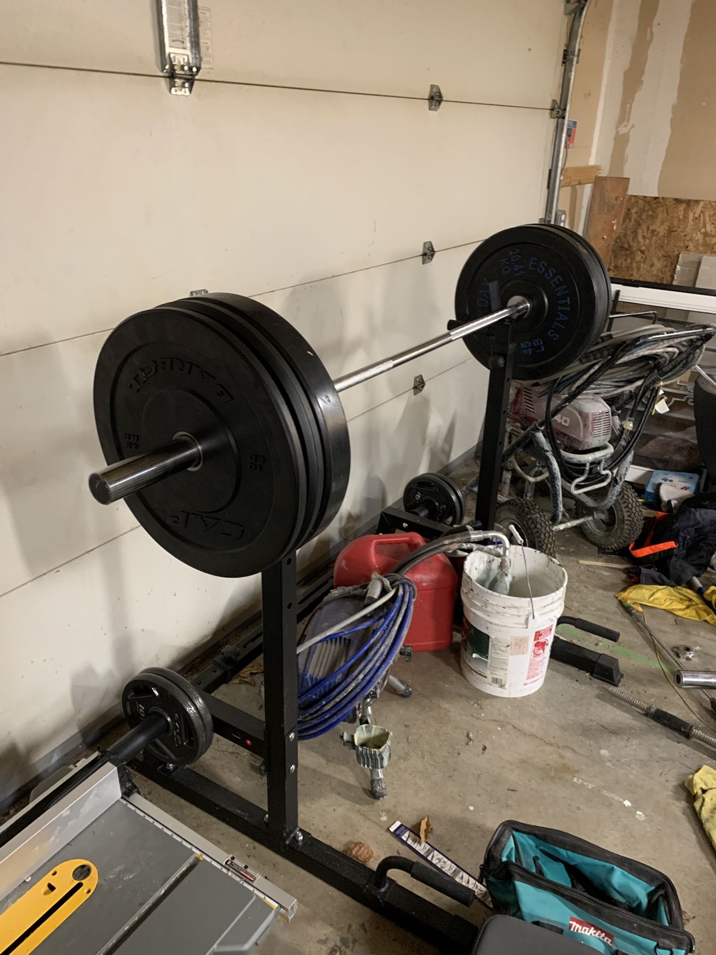 Bench Bar With Weights