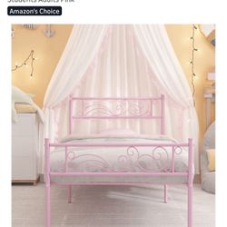 2 Twin Beds Pink And Purple (please Read Description)