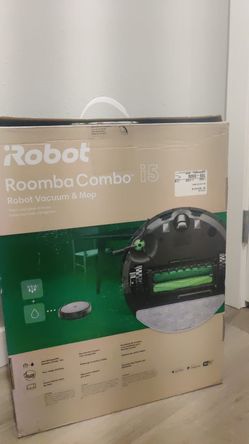 Vacuum and mop irobot Roomba combo