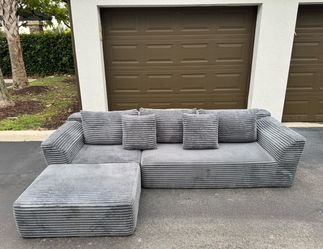 Couch/Sofa Sectional - Microfiber - Delivery Available 🚛