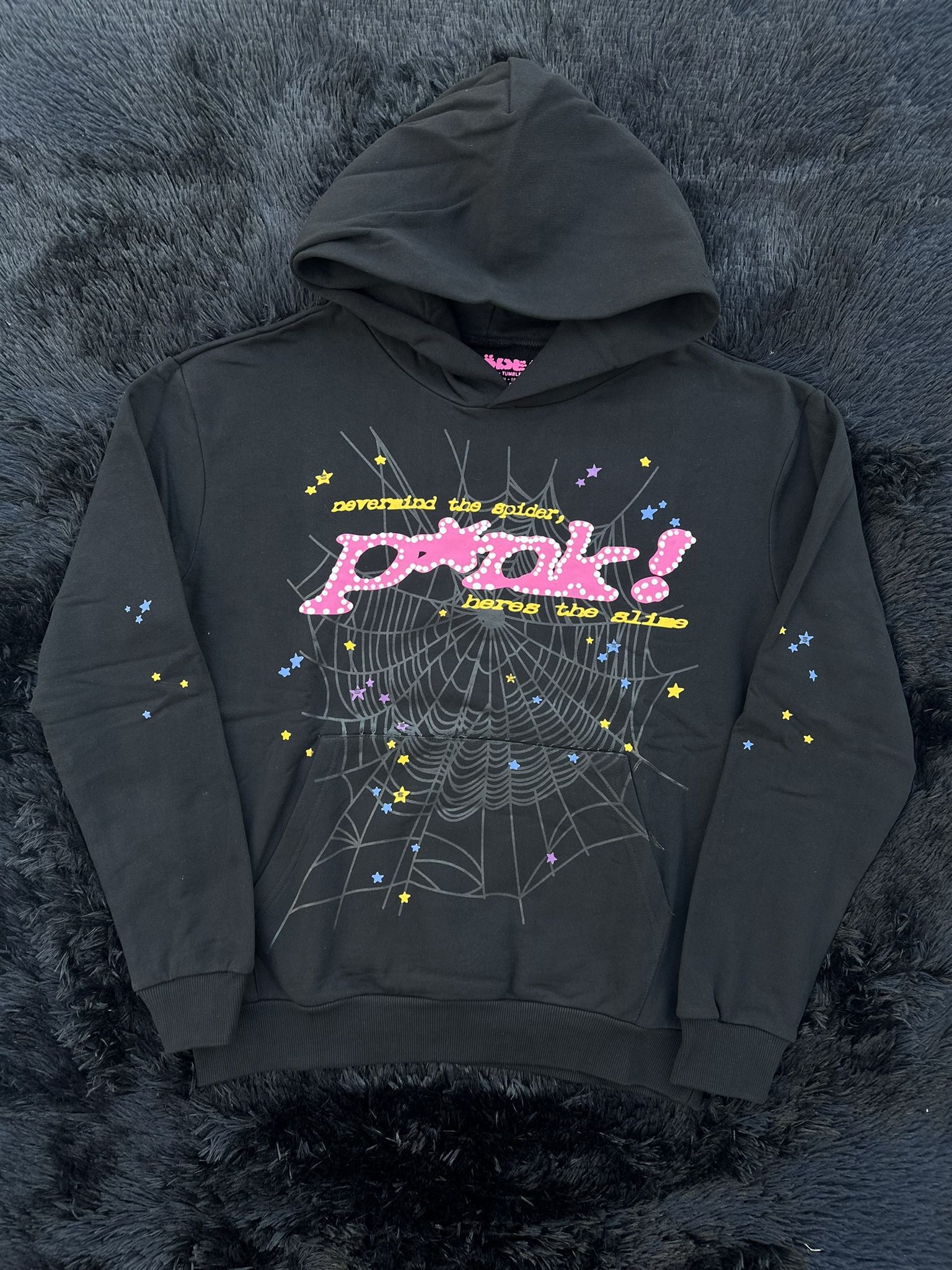 Sp5der “black” Hoodie