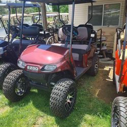2019 Lifted Electric Golfcart-extended Runtime 