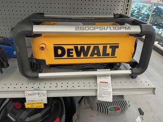 DeWalt pressure washer