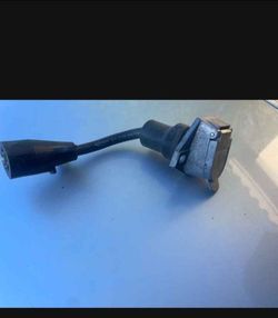 7 way round to 4 way flat trailer wiring adapter