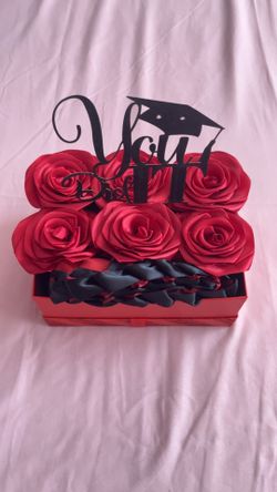 Graduation box with Lei