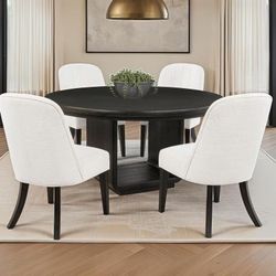 DINING SET 5 Pcs JUEGO DE COMEDOR TODO NUEVO EN SU CAJA