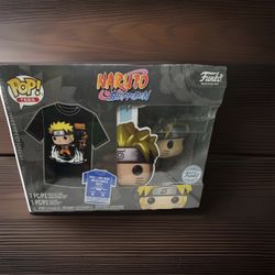 Funko Naruto Uzumaki Pop! Vinyl Figure & T-Shirt Special Edition