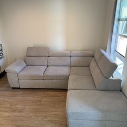 Sofa Bed. Living Spaces. Right Arm Sofa. Dante. Sleeper.