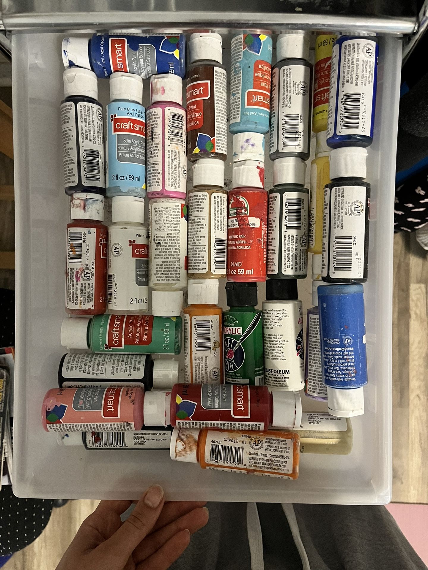 acrylic paints