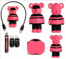 LOOKAH BEAR Red/Black Device + METRIX Battery & Accessories Bundle – Used