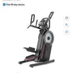ProForm shoot H7 Elliptical with 7” Touchscreen and Built-In Fan