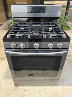 Samsung Gas Stove 5 Burner With Griddle