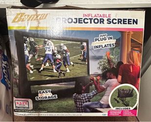 Inflatable projector screen inflatable what projector