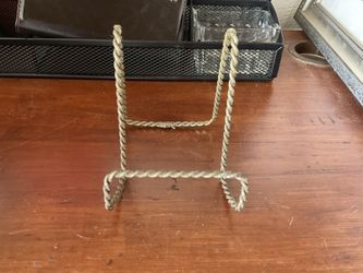 Decorative Plate Stand Only