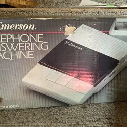New Vintage Emerson Answering Machine