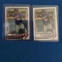 Yunior Severino 1st Bowman Cards !!