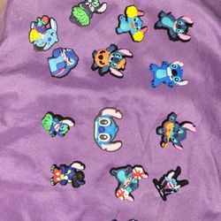 Stitch Croc Charms