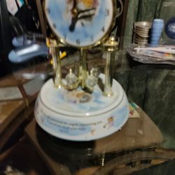 Anniversary Clock Guardian Angel