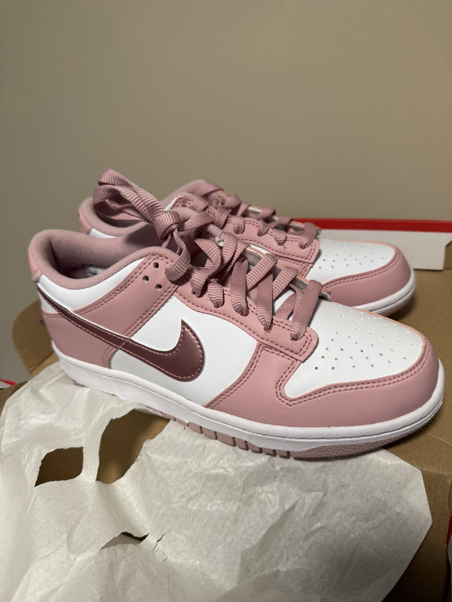 Nike Dunk Low GS (Pink Glaze/Pink Glaze White)